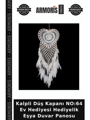 Armoris Kalpli Düş Kapanı No:64 Ev Hediyesi Hediyelik Eşya Duvar Panosu