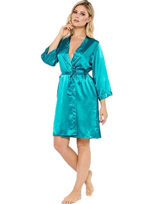 Royal Rain Store Sistina Ipek Saten Sabahlık - 14009-1
