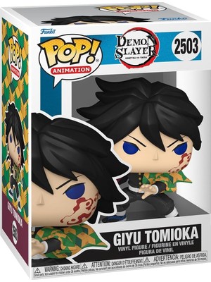 Pop! Animasyon: Demon Slayer Infinity Castle - Giyu Tomioka - Koleksiyon Vinil Figür - Hediye Fikri
