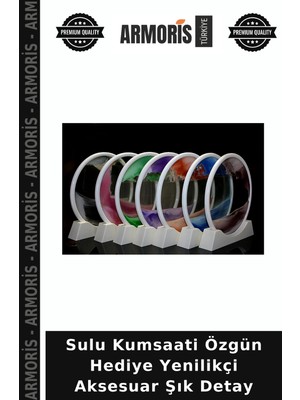 Armoris Sulu Kumsaati Özgün Hediye Yenilikçi Aksesuar Şık Detay