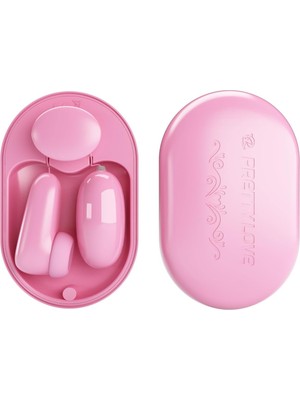 Royal Rain Store Truvashop Klitoris Uyarıcılı Magic Anal ve Vajinal Titreşimli Orgazm Topu Pembe