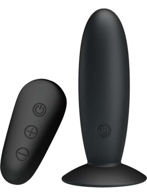 Royal Rain Store Truvashop Şarjlı 12 Titreşim Modlu Uzaktan Kumandalı Vibratör ve Anal Plug