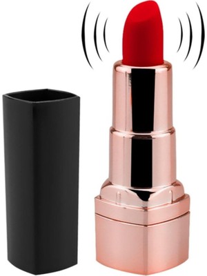 Royal Rain Store Truvashop Truvashop 10 Titreşimli USB Şarjlı Ruj Vibratör Klitoris Uyarıcılı Silikon Vibratör