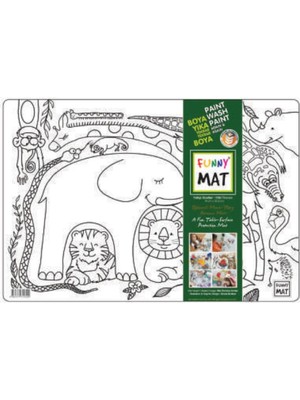 Akademi Çocuk Funny Mat - Vahşi Dostlar 33,5X48CM