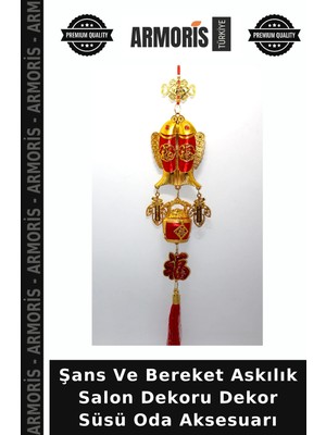 Armoris Şans ve Bereket Askılık Salon Dekoru Dekor Süsü Oda Aksesuarı