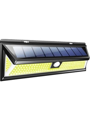 Üstüner Triline Solar 180 LED Güneş Enerjili Kumandalı 3 Modlu Duvar Lambası