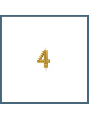 Bezos 4 Rakam Mum Gold Renk Agc