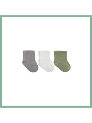 Bşk Virgo Koala Boy 3'lü Penye Soket Çorap 10133 Gri · Beden: 0-3 Ay · Renk: Gri BSK2026