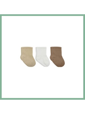 Bşk Virgo Dog Boy 3'lü Penye Soket Çorap 10134 Bej · Beden: 0-3 Ay · Renk: Bej BSK2026