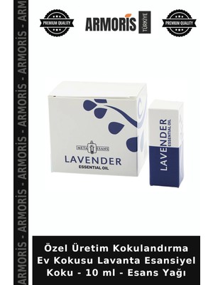 Armoris Özel Üretim Kokulandırma Ev Kokusu Lavanta Esansiyel Koku - 10 ml - Esans Yağı