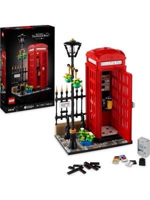 Özkaya Store LEGO 21347 Ideas Kırmızı Londra Telefon Kulübesi