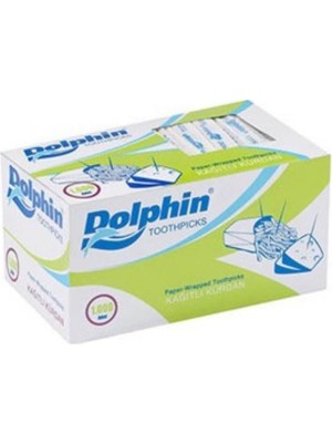 OEM Gizpak Dolphin Kağıtlı Kürdan 1000 Adet
