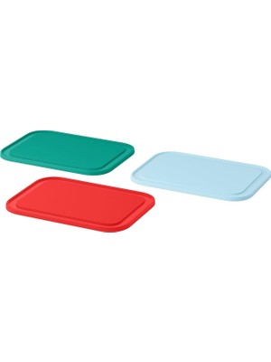 OEM Kesme Tahtası, Çok Renkli, 22X16 Cm, 3 Parça