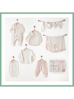 Bşk Virgo Lovely Day 10LU Hastane Çıkışı Ekru · Beden: 0-3 Ay · Renk: Ekru BSK2026