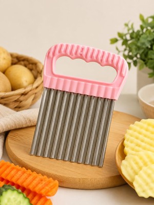 OEM Dalgalı Sebze Dilimleyici Bıçak – Patates ve Sebze Kesme Aparatı