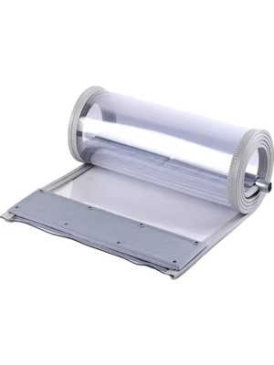 Odea Pvc Şerit Perde, Pvc Şerit Perde - Dikey Plastik Klima Izolasyonu, Garaj ve Depo Için Su Geçirmez, Çeşitli (1,35 x 2,3 M, 1,3 mm Kalınlık)