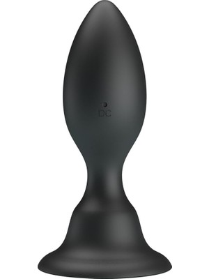 OEM Titreşimli Anal ve Vajinal Tıkaç Vantuzlu Anal Plug Anal Tıpa