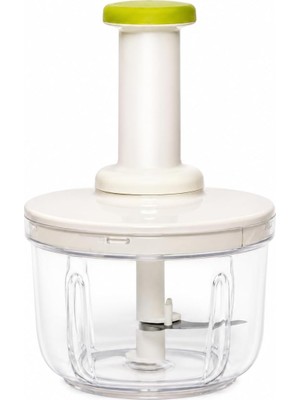 OEM Basmalı Rondo Doğrayıcı, 1500 ml Kapasiteli, Şeffaf Hazne, Paslanmaz Çelik Bıçak, Bpa Içermez,