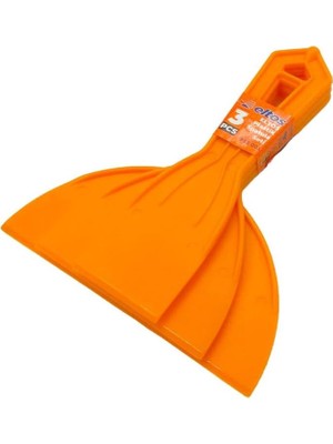 OEM Eltos Plastik Spatula Seti, 3'lü, 50-100-150 mm Boylar, 18 cm Uzunluk, Pratik, Çok Amaçlı, Dayanıklı, Hobi, Boya, Alçı, Derz, Harç Karıştırma Için Uygun, Kolay Temizlenebilir, Ekonomik Spatula Takımı