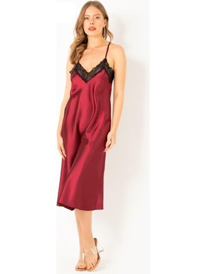 Özkaya Store Miorre Kadın Bordo Sırt Dekolteli String Takım Yeni Sezon,bordo Xl/2xl