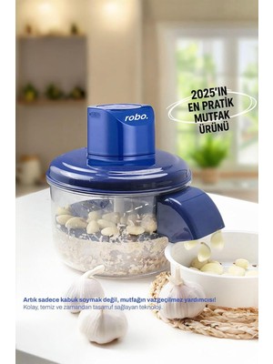 OEM Robo Şarjlı Meyve Sebze Sarımsak Soyucu
