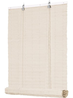 Panama Rattan Stor Perde, Doğal Hasır Desen,jaluzi,uv Dayanıklı Özel Plastik Malzeme,su ile Tem