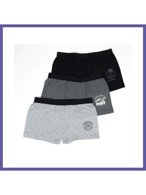 Nida Erkek 2li Boxer Set K128997 (Tek Adet Fiyatıdır) · Renk: Asorti · Beden: 5-6 Yaş Nıda