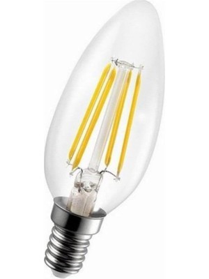 Tr 4W E14 Edison LED Düz Buji Ampül CT-4066