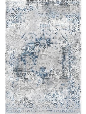 Ivo Klasik Desenli Jüt Taban Dokuma Halı, Salon, Oturma ve Yatak Odası Için, 120X180 cm