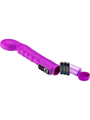 Üstüner Truvashop 23 cm Çift Titreşimli Teknolojik Vibratör G-Spot Mastürbatör