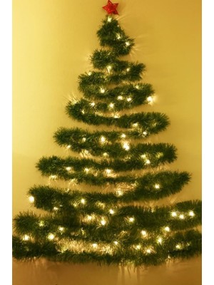 Tr Beysüs Yılbaşı 5 Metre Çam Garland Peri LED Işık Seti Dekoratif Süsleme