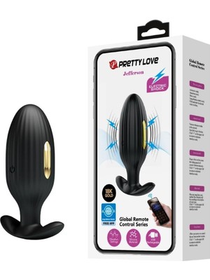 OEM Truvashop Jefferson Yeni Tasarım 12 Titreşimli Mobil Uygulamalı Anal Plug Mastürbatör