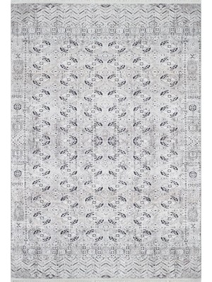 Die Grup 120X180 cm Srinagar Bej Modern Yün El Dokuma Modern Geometrik Etnik Eskitme Desenli Boho Oturma Odası Salon Yolluk Koridor Mutfak Halısı