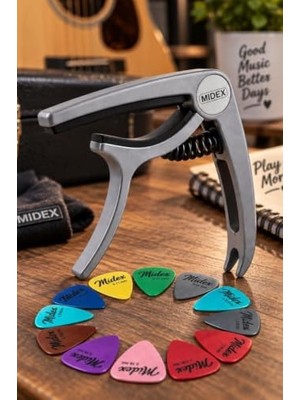 Myg Plus Midex LCT-90SL Gitar Capo Sağlam Tutuş