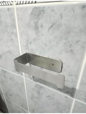 Kendinden Yapışkanlı Wc Kağıtlık Krom
