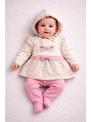 Tr Myzi Store Yenidoğan Bebek 5'li Hastane Çıkışı –%100 Pamuk –nakışlı – Ilk Güne �