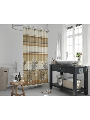 Jackline Banyo Duş Perdesi 7708 Tek Kanat 1X180X200