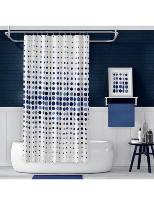 Zethome Evdy Banyo Duş Perdesi 4961 M. Tek Kanat 1X110X200