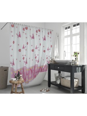 Jackline Banyo Duş Perdesi 6020 Tek Kanat 1X120X200