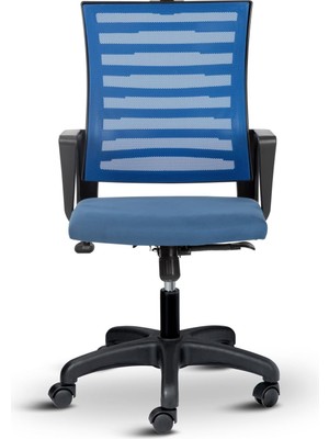 Tr Capri Fileli Başlıksız Ergonomik Ofis Koltuğu Çalışma Koltuğu Tilt Mekanizmalı