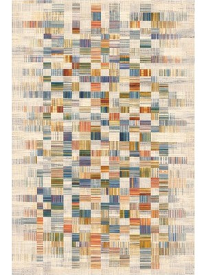 Gy Atelier Lina Modern Desenli Halı, Kaymaz Taban, Makinede Yıkanabilir, Salon, Mutfak ve Yatak Odası Için, 120X180 cm