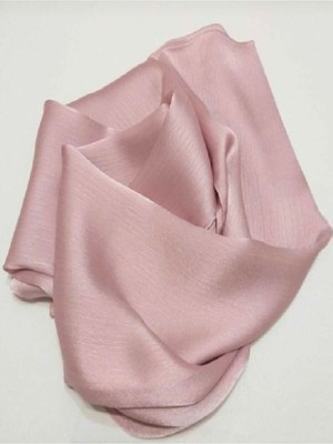 Alluring ALLURİNG Janjan Pembe Abiye Şal Nefes Alıcı Özellikleri ile Dört Mevsim Kullanıma Uygun
