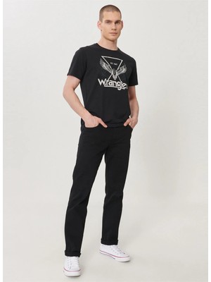 Wrangler W211842001_ARIZONA Normal Belstraight Siyah Erkek Chino Pantolon