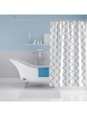 Odea Zethome Waterway Banyo Duş Perdesi Tek Kanat 1X180X200