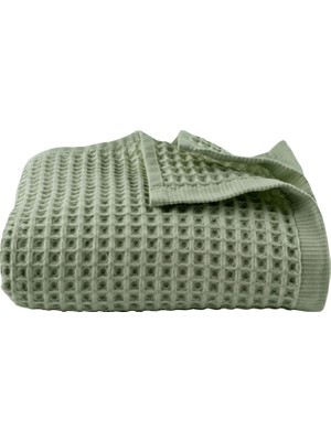 Odea Püskül Lüks Waffle Banyo Havlusu, 80X160 cm Büyük Boy Havlu Pakette 1-Adet