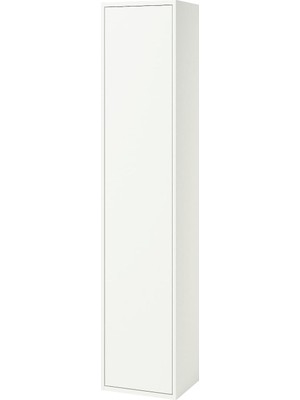 Odea Banyo Boy Dolabı, Beyaz, 40X35X195 cm