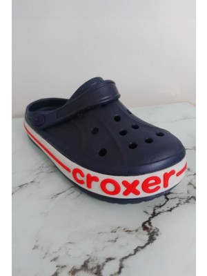 Luni Home Croxer Lacivert Unisex Ortopedik Doktor Aşçı Hastane Plaj ve Günlük Ev Terliği