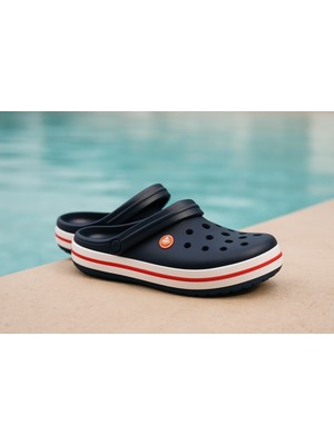 Luni Home Lacivert Anatomik Comfort Eva Sahil Plaj Terliği Günlük Unisex Terlik&sandalet
