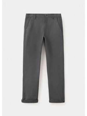 MANGO Kids Kıvrık chino pantolon