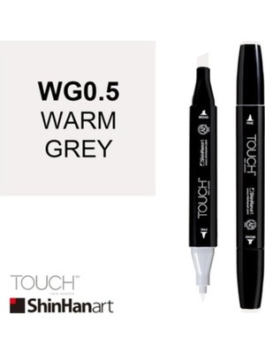 Tr Twin Brush Marker Wg0.5 Warm Grey, Çift Uçlu Sanat Markörü